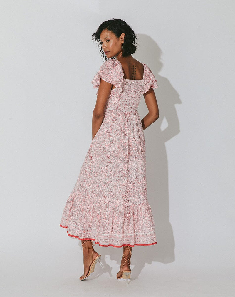 Meera Midi Dress | Paisley Ditzy