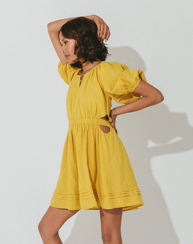Orianna Mini Dress | Marigold