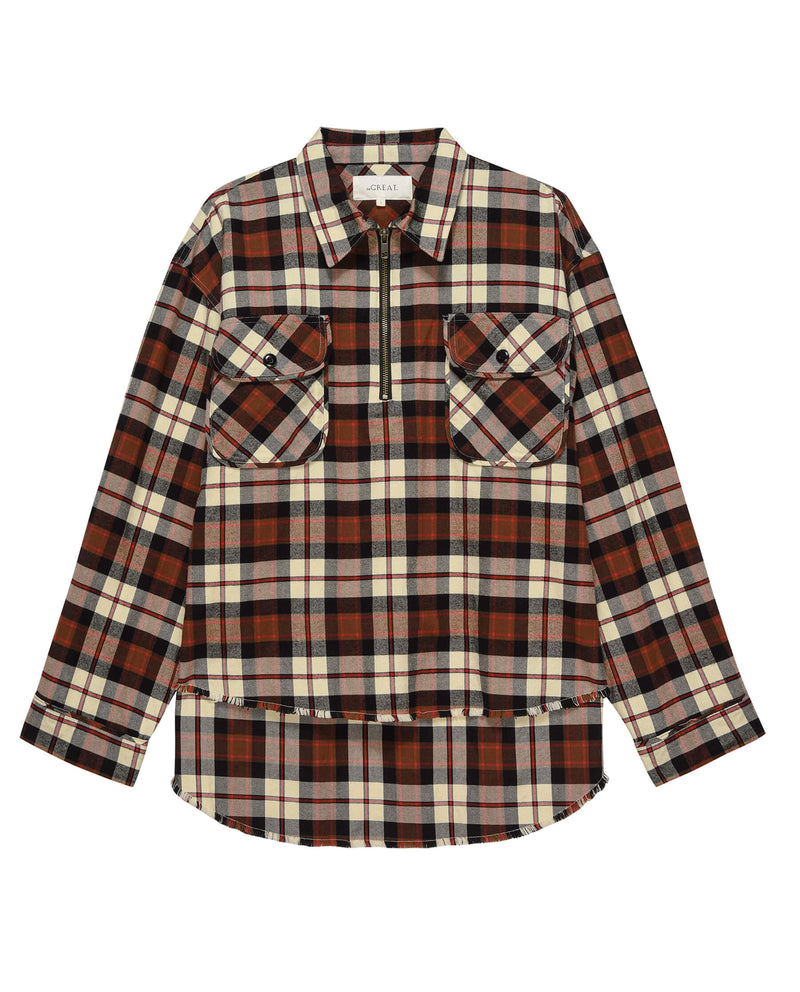 The Mountaineer Pullover - MILL PLAID
