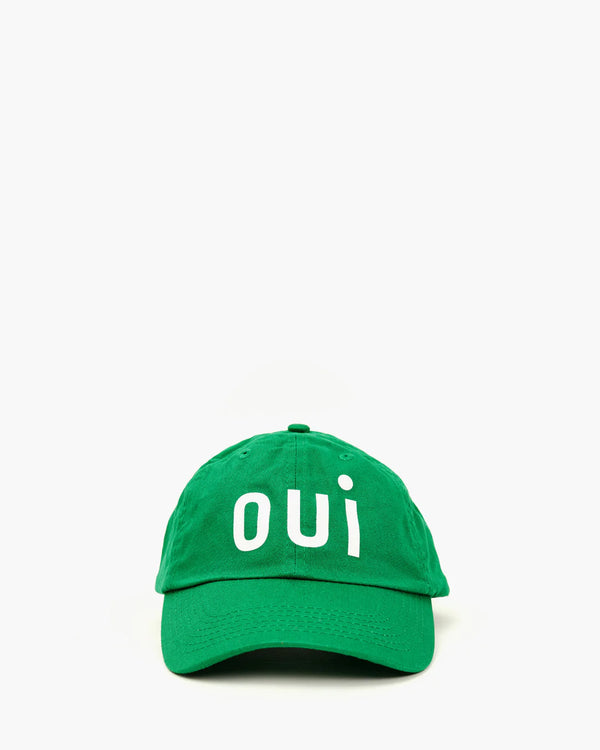 Baseball Hat Green w/ Oui