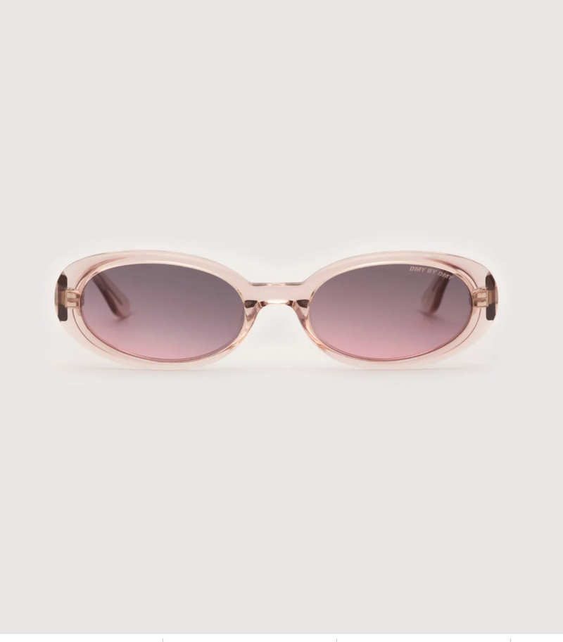 Valentina Sunglasses - Transparent Pink