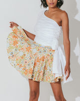 Nora Mini Skirt | Retro Floral